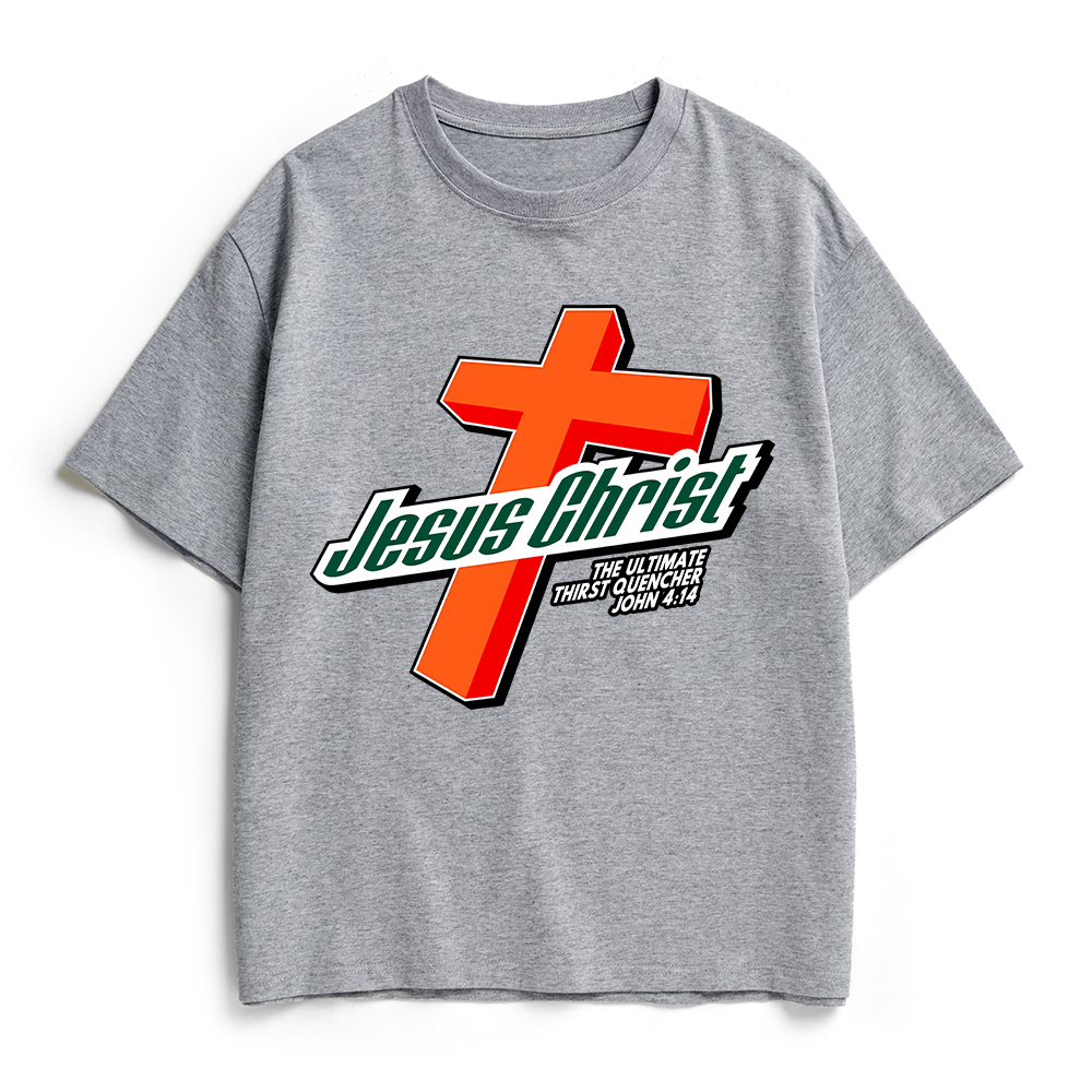 Jesus Christ Cross Christian Heavy Cotton T-Shirt
