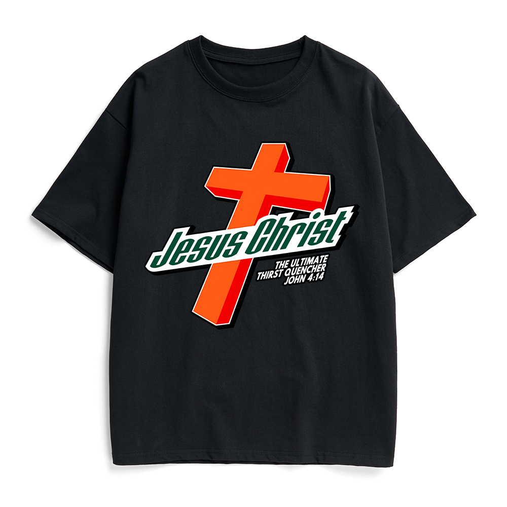Jesus Christ Cross Christian Heavy Cotton T-Shirt