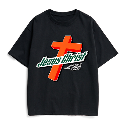 Jesus Christ Cross Christian Heavy Cotton T-Shirt