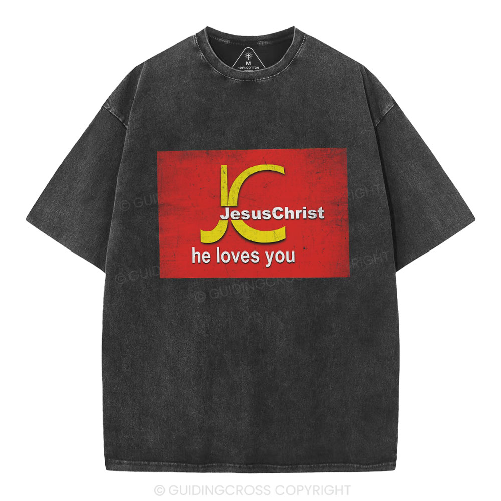 New-Sample Christian Washed T-Shirt Sale - GuidingCross