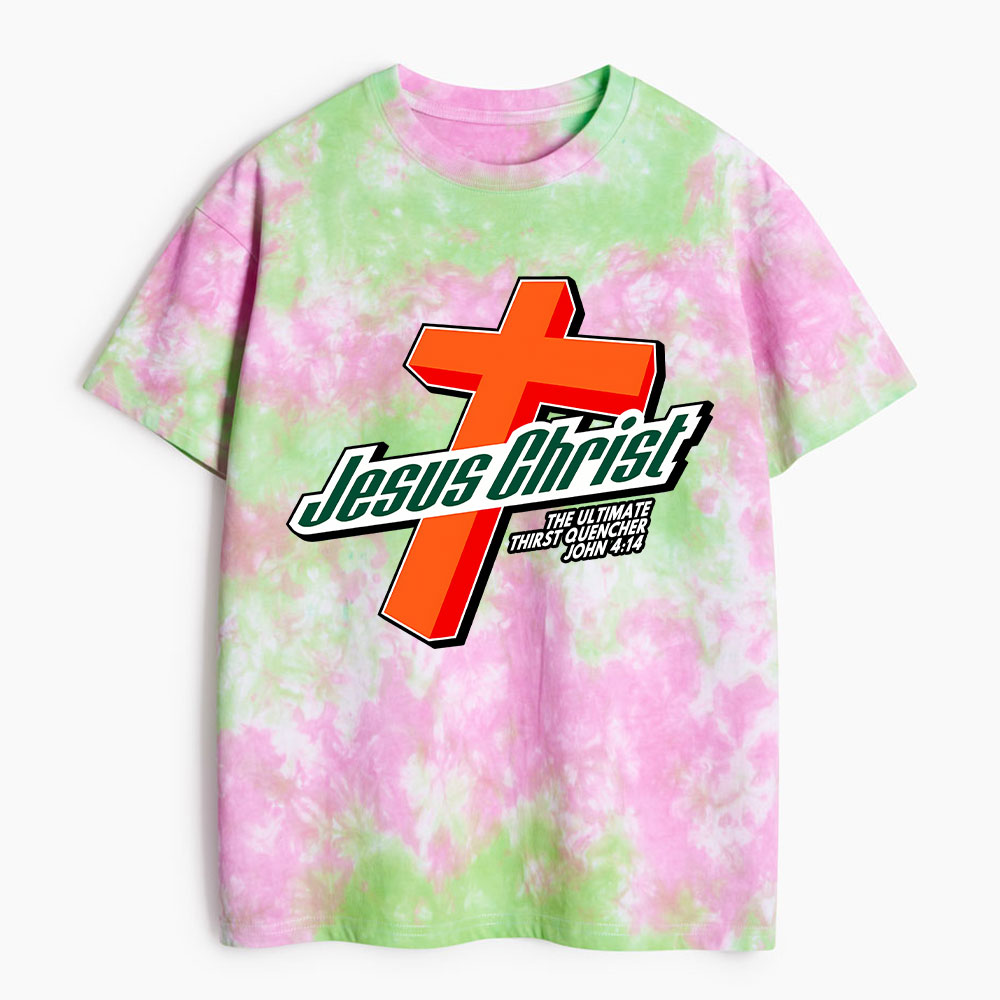 Jesus Christ Heavy Cotton Tie Dye T-Shirt