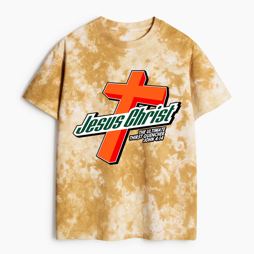 Jesus Christ Heavy Cotton Tie Dye T-Shirt