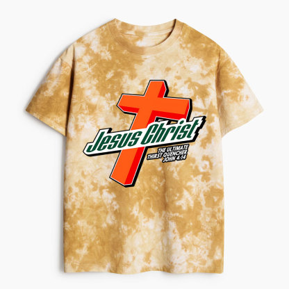 Jesus Christ Heavy Cotton Tie Dye T-Shirt