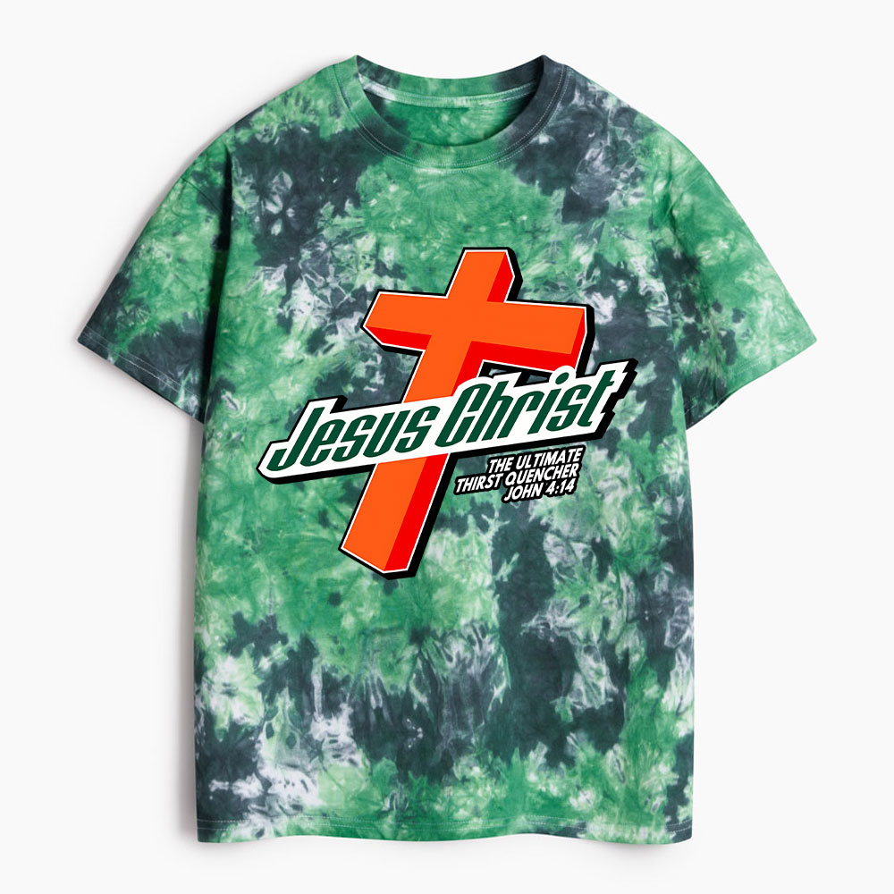 Jesus Christ Heavy Cotton Tie Dye T-Shirt