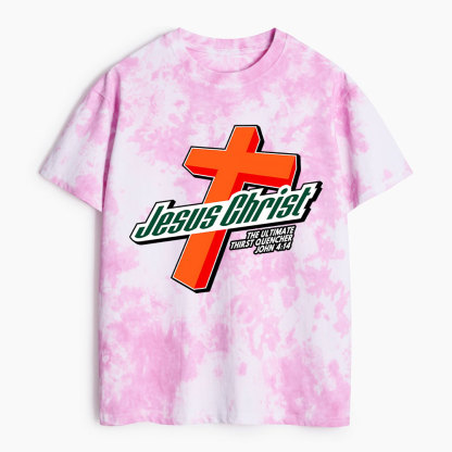 Jesus Christ Heavy Cotton Tie Dye T-Shirt