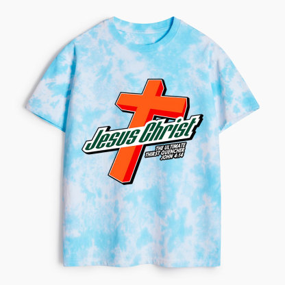 Jesus Christ Heavy Cotton Tie Dye T-Shirt
