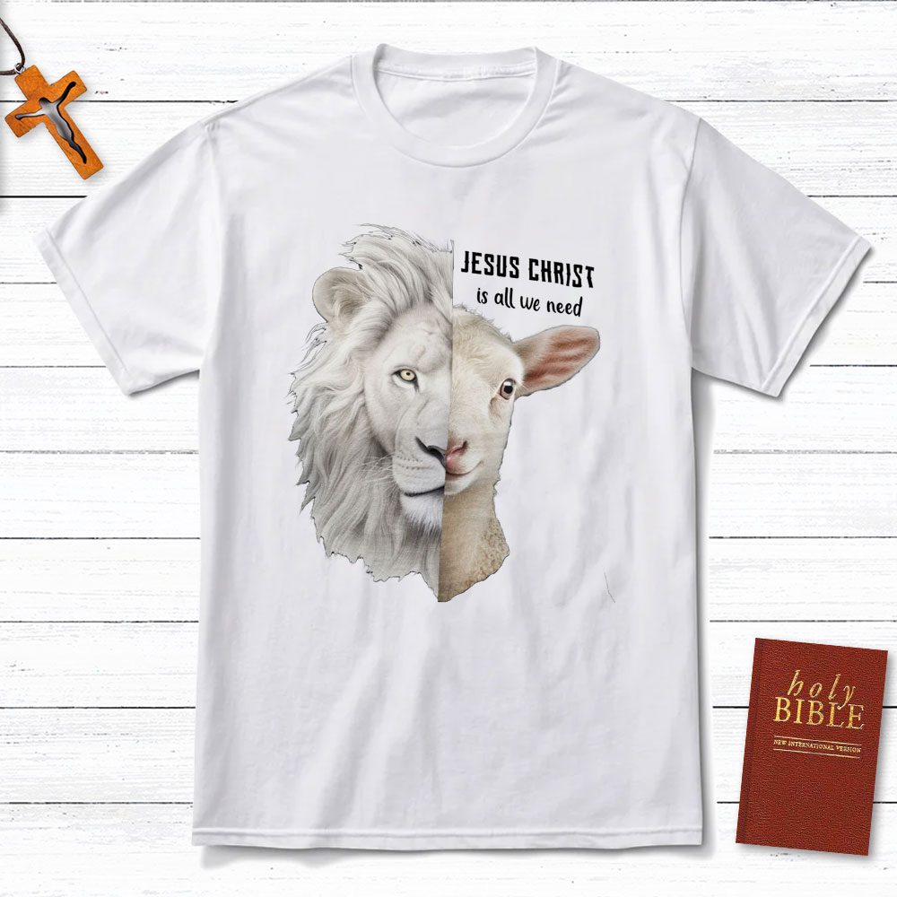 Jesus Christ Is All We Need Christian T-Shirt