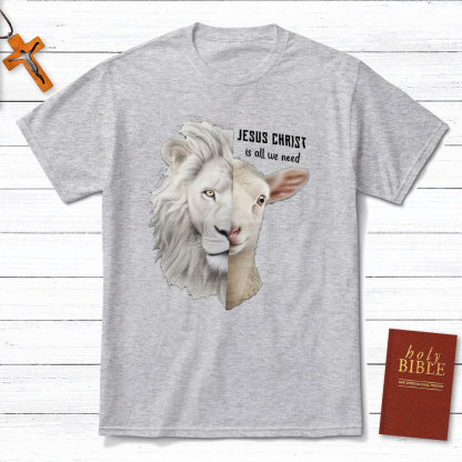 Jesus Christ Is All We Need Christian T-Shirt