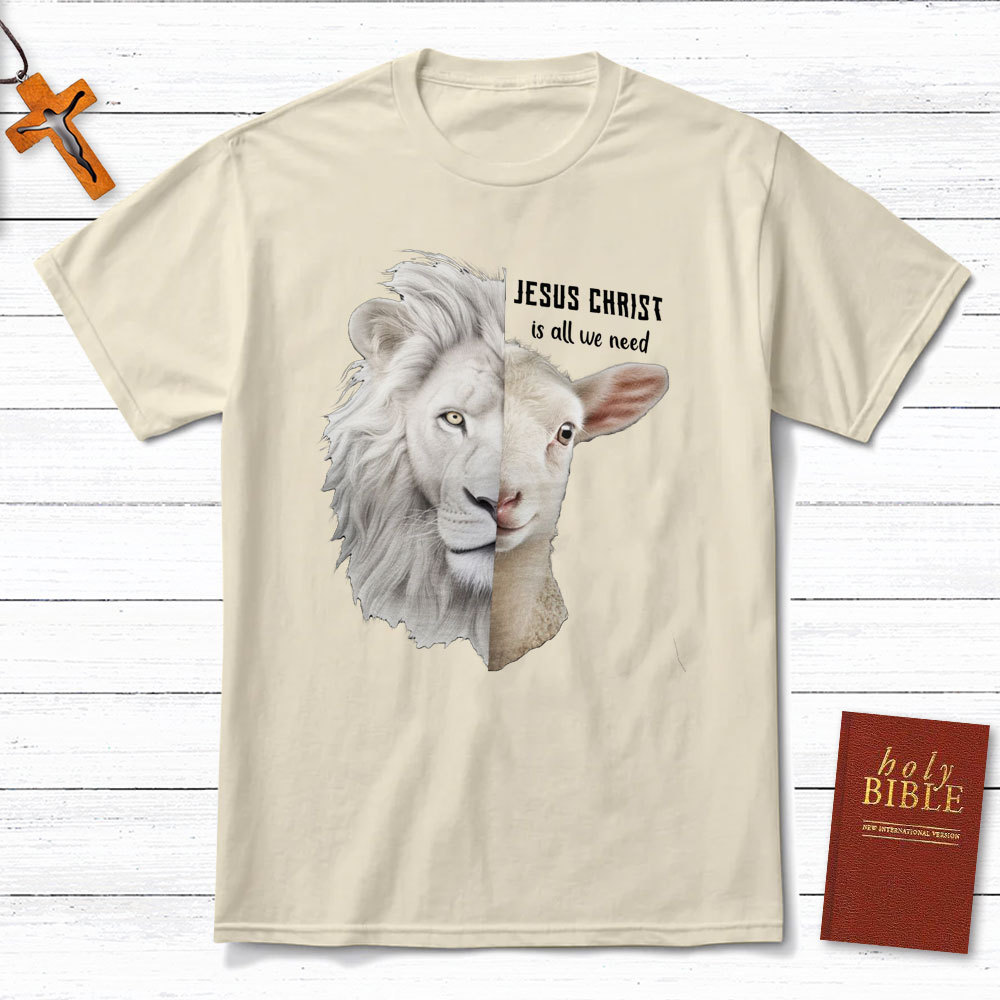 Jesus Christ Is All We Need Christian T-Shirt