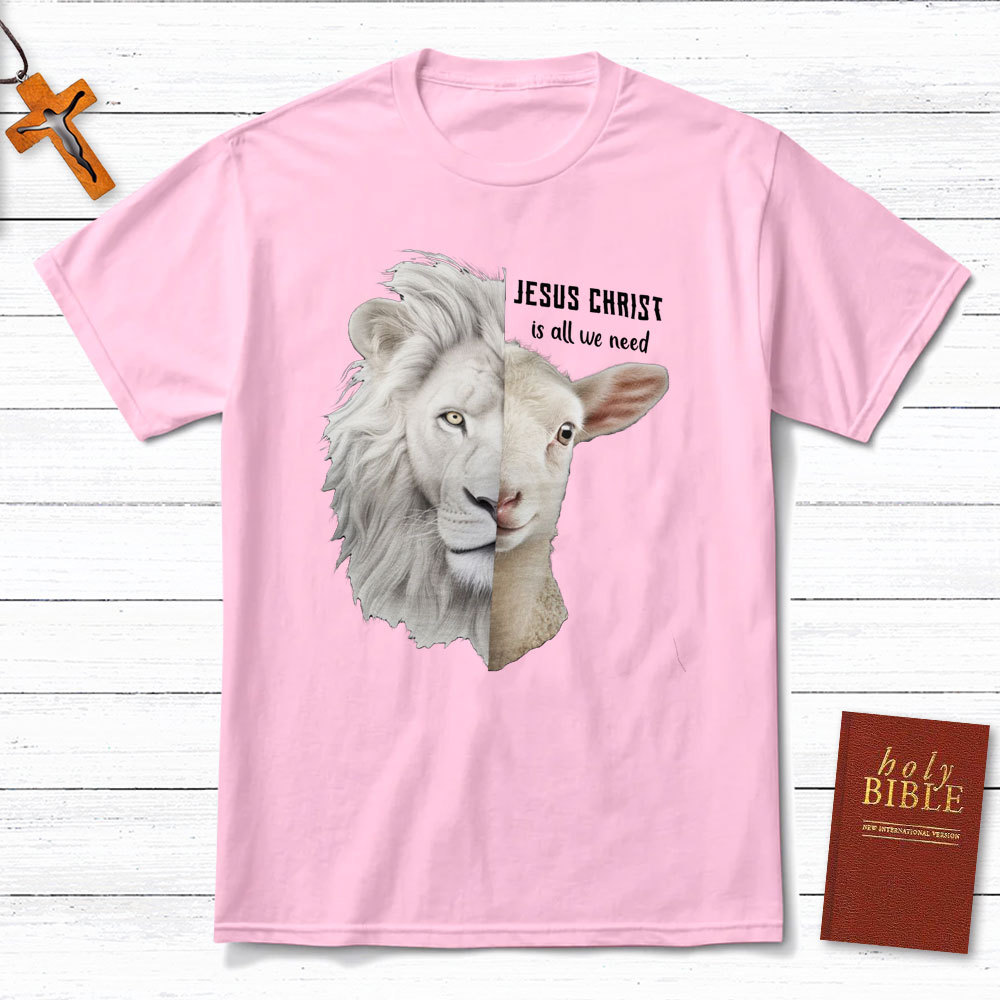 Jesus Christ Is All We Need Christian T-Shirt