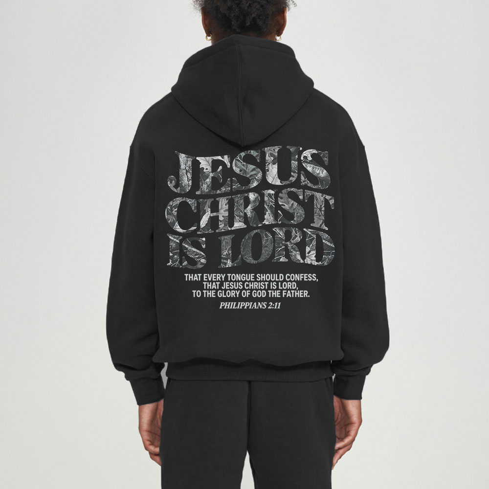 Jesus Christ Is Lord Premium Fleece Hoodie Set