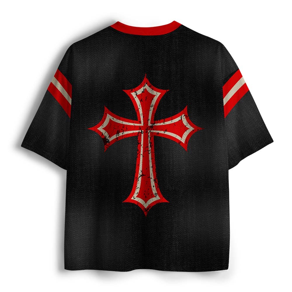 Jesus Christ Lion Christian Mesh Jersey