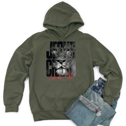 Jesus Christ Lion Of Judah Christian Hoodie