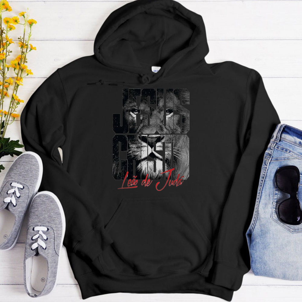 Jesus Christ Lion Of Judah Christian Hoodie
