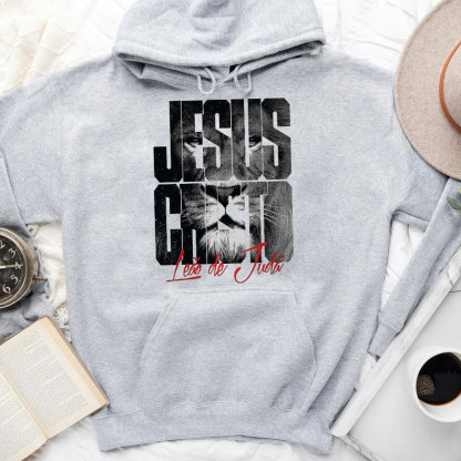 Jesus Christ Lion Of Judah Christian Hoodie