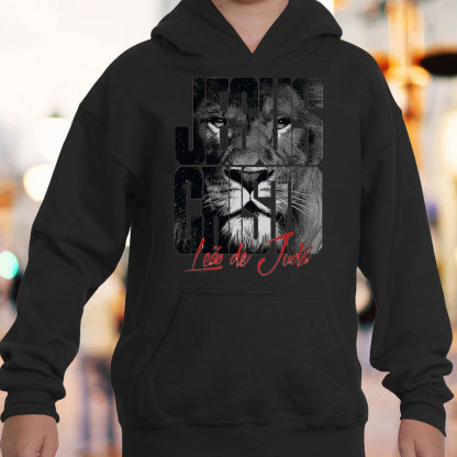 Jesus Christ Lion Of Judah Christian Hoodie