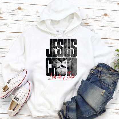 Jesus Christ Lion Of Judah Christian Hoodie