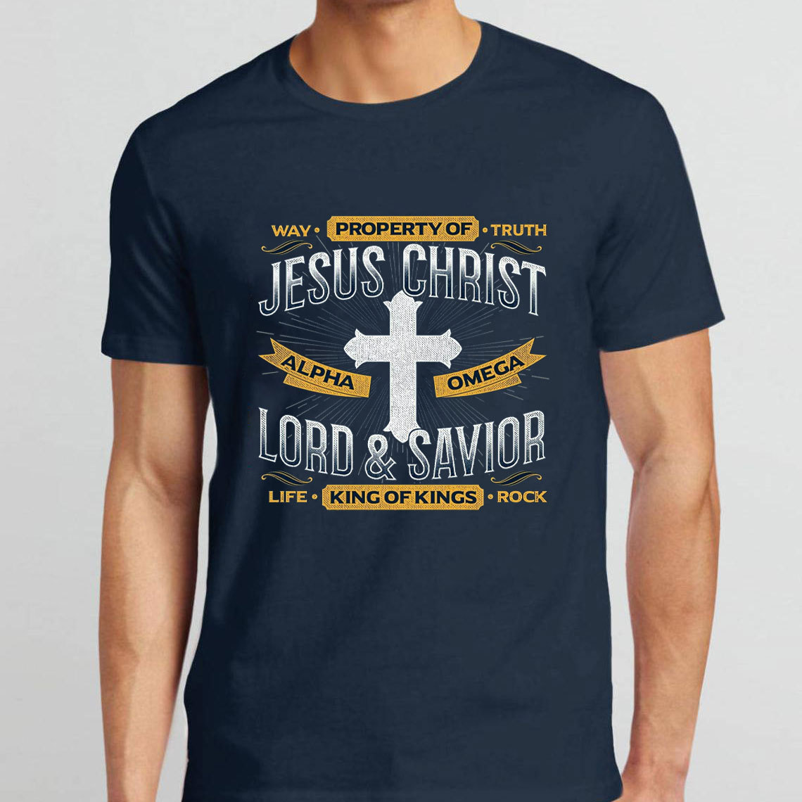 Jesus Christ Lord And Savior Christian T-Shirt