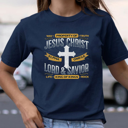 Jesus Christ Lord And Savior Christian T-Shirt