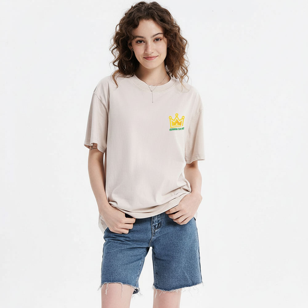 Jesus Christ Lord And Savior Christian Washed T-Shirt