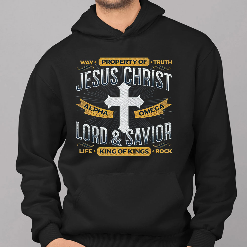 Jesus Christ Lord & Savior Christian Hoodie