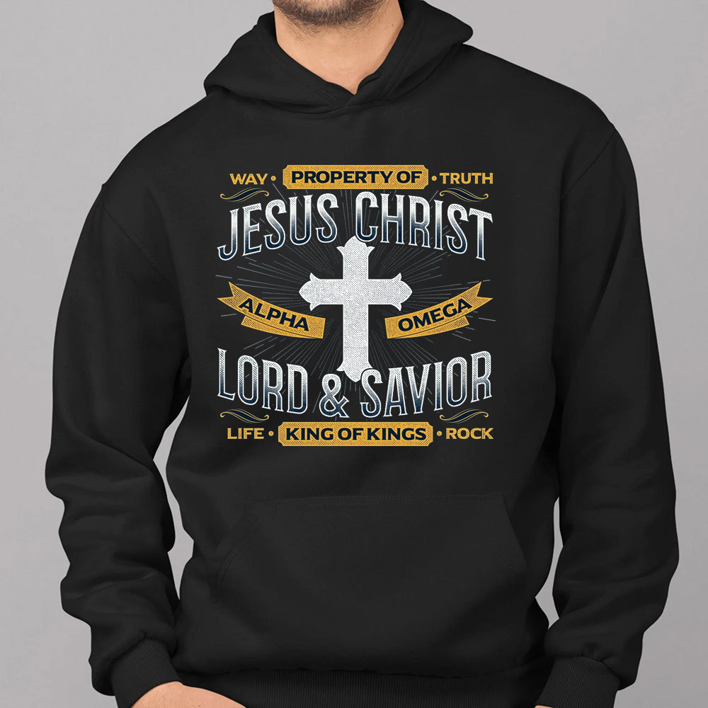 Jesus Christ Lord & Savior Christian Hoodie