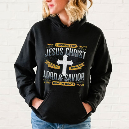 Jesus Christ Lord & Savior Christian Hoodie