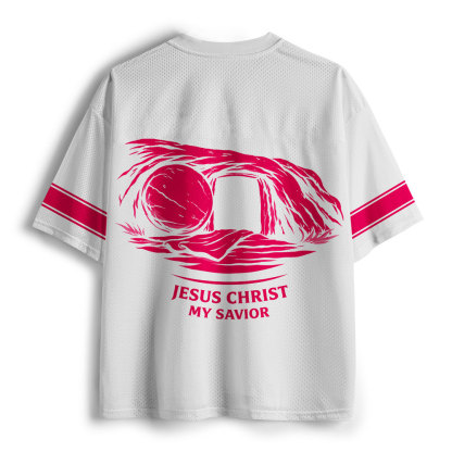 Jesus Christ My Savior Christian Mesh Jersey 