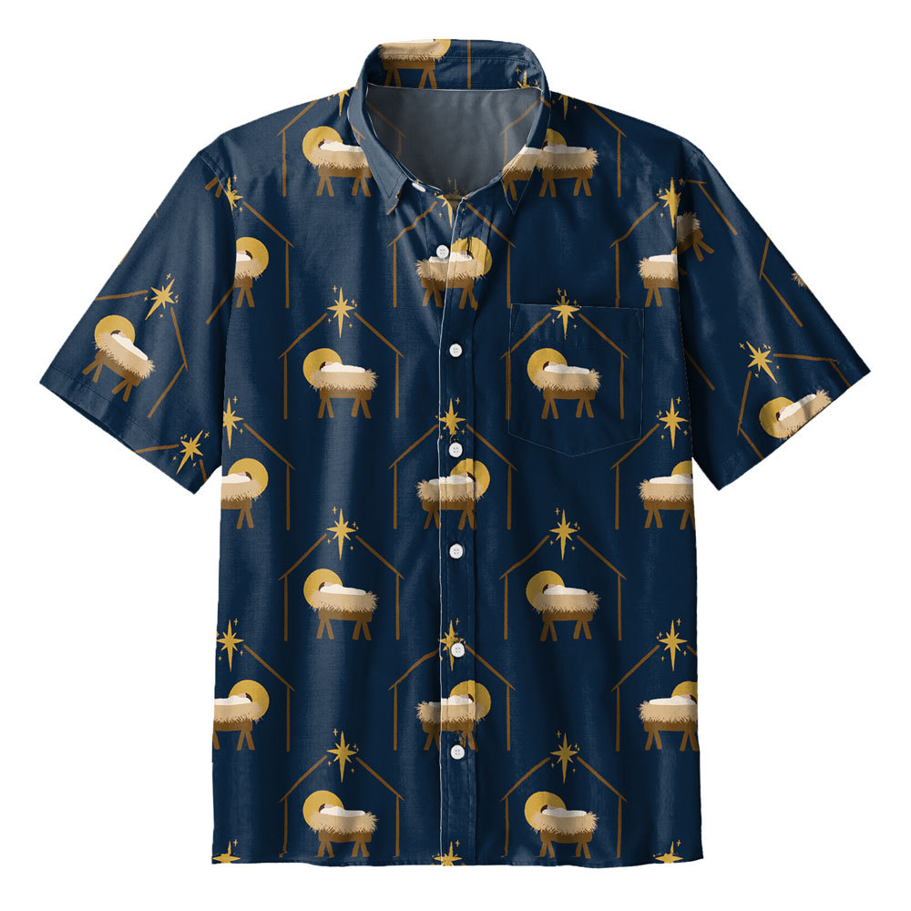 Jesus Christ Night Christian Hawaiian Shirt