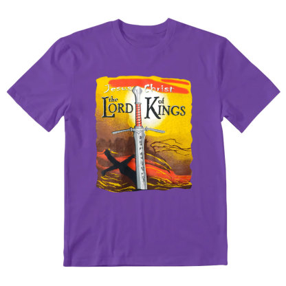 Jesus Christ Te Lord Of Kings Christian T-Shirt