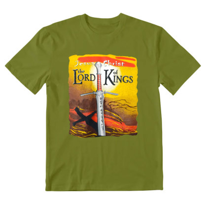 Jesus Christ Te Lord Of Kings Christian T-Shirt