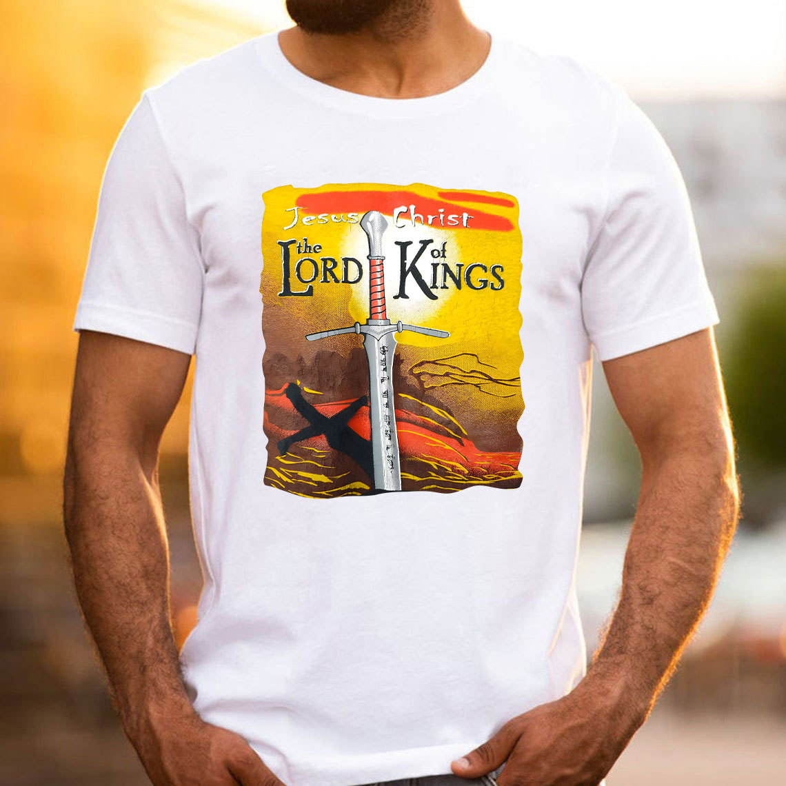 Jesus Christ Te Lord Of Kings Christian T-Shirt