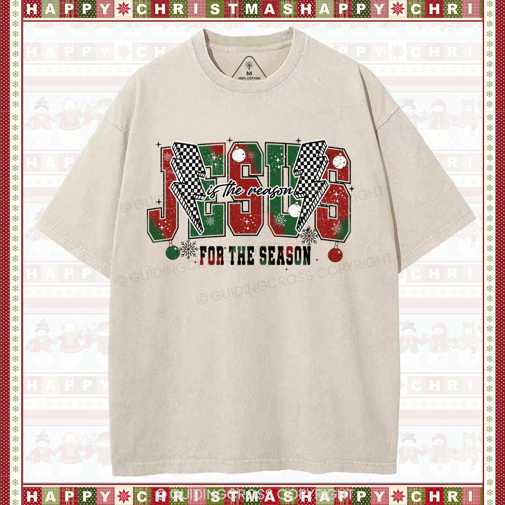 Jesus Christian  Washed T-Shirt