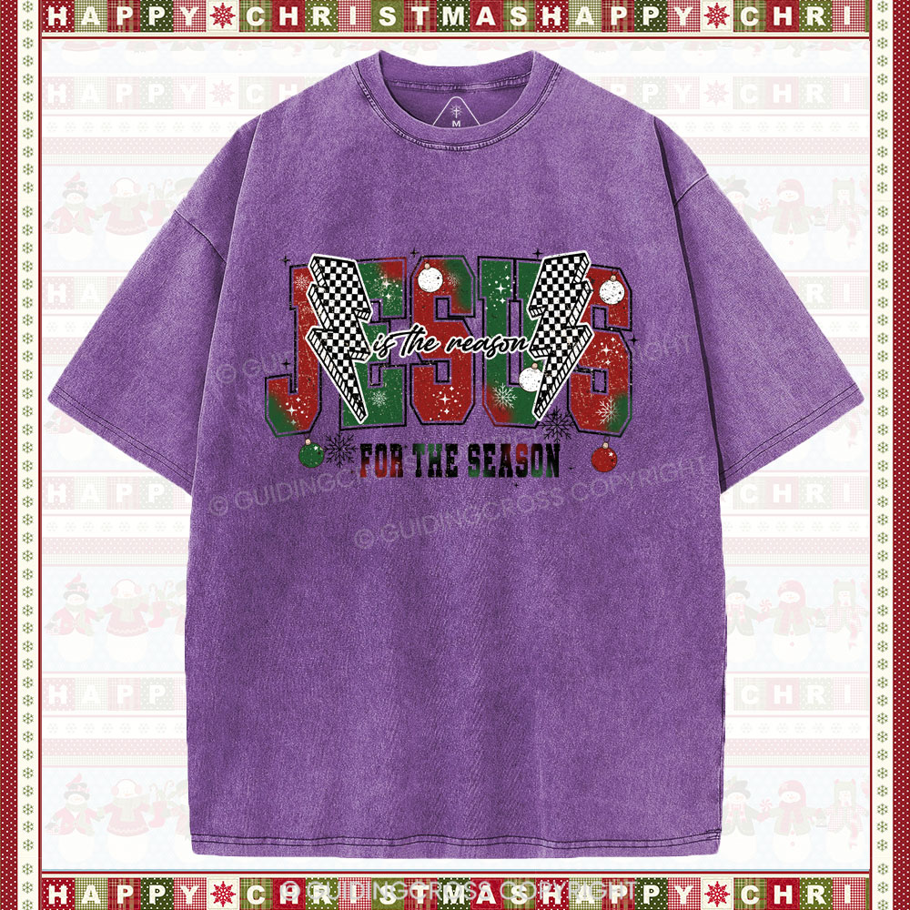 Jesus Christian  Washed T-Shirt