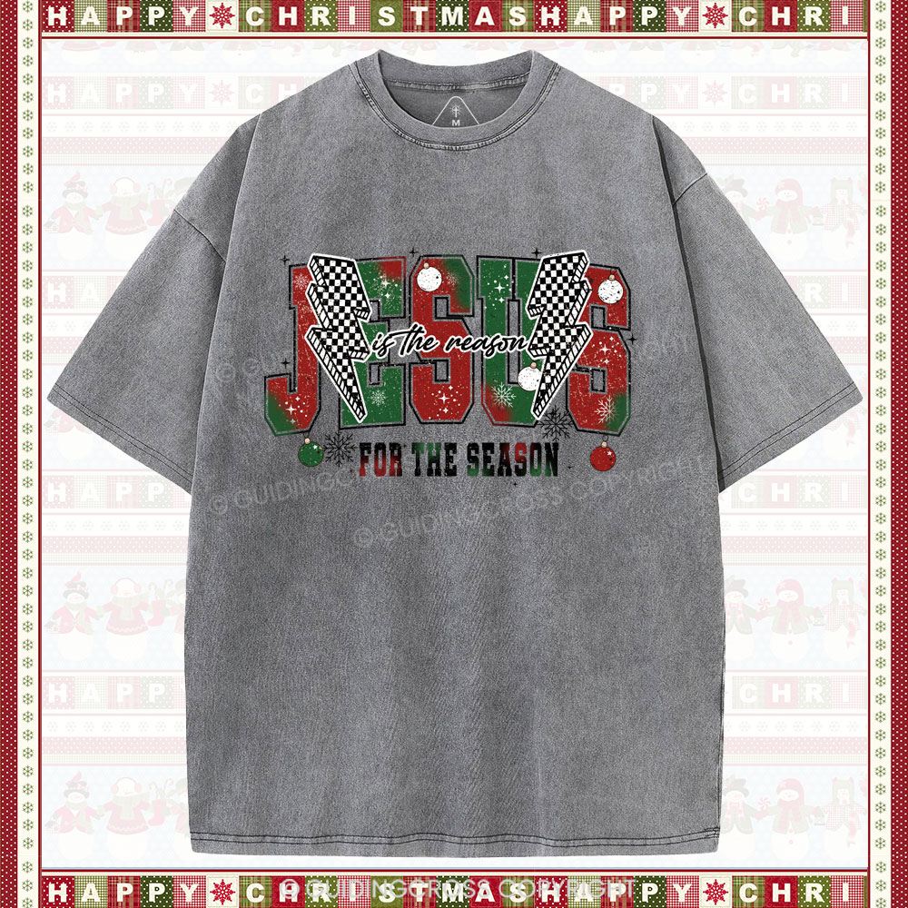 Jesus Christian  Washed T-Shirt