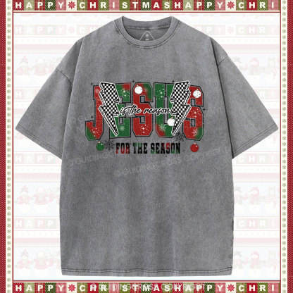 Jesus Christian  Washed T-Shirt