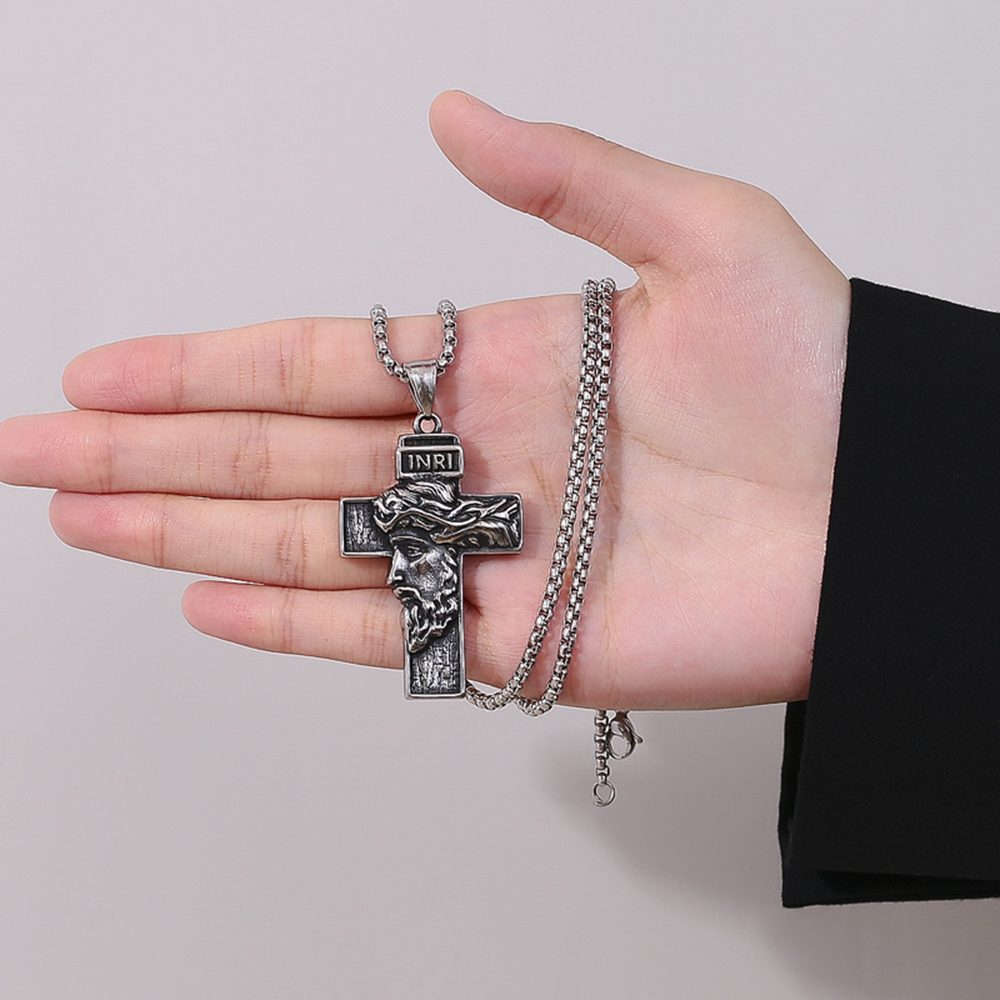 Jesus Christian Cross Necklace