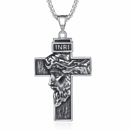 Jesus Christian Cross Necklace