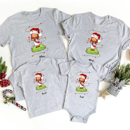 Personalized Jesus Christian Family Matching Shirts