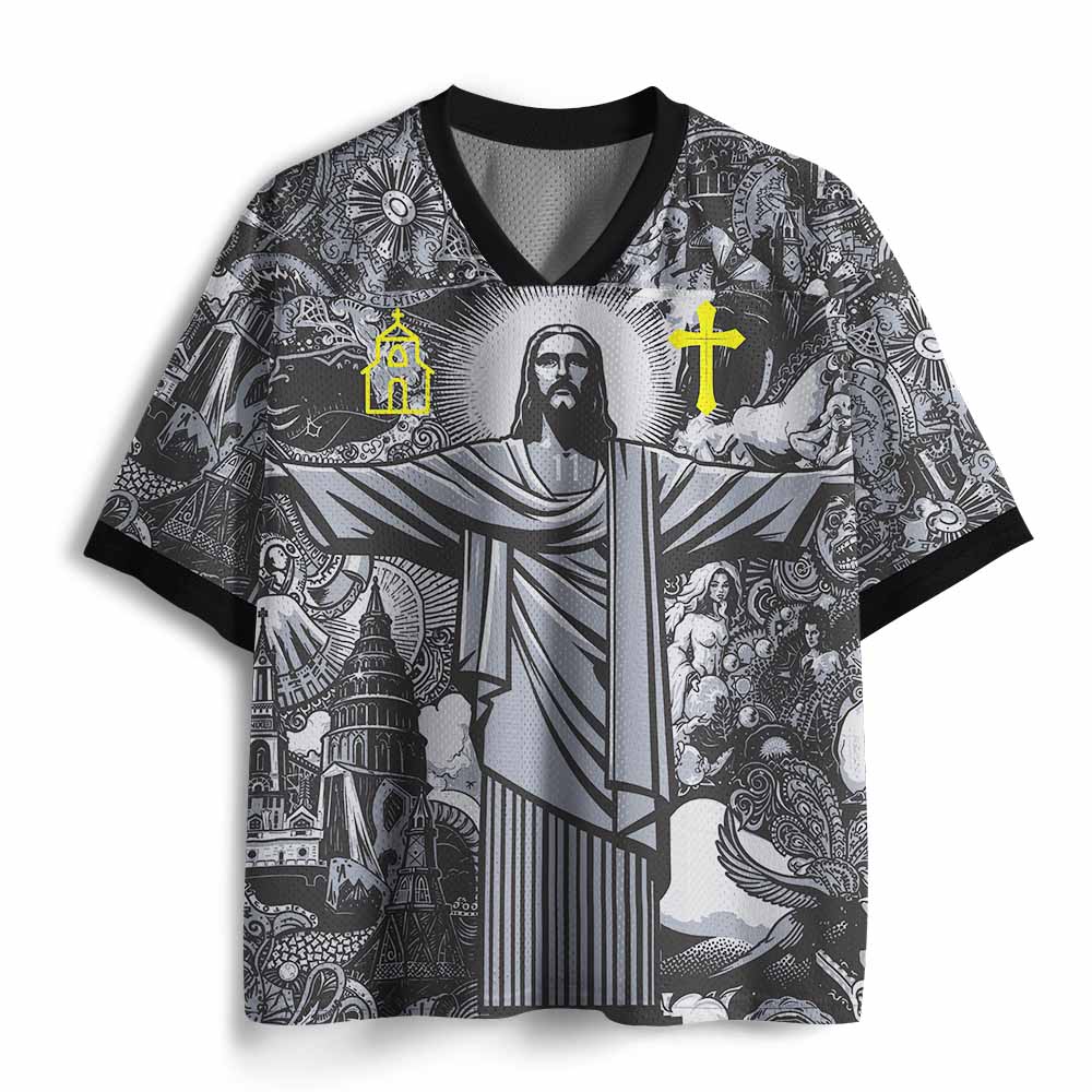 Jesus Christian Mesh Jersey