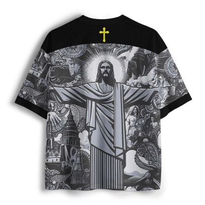 Jesus Christian Mesh Jersey
