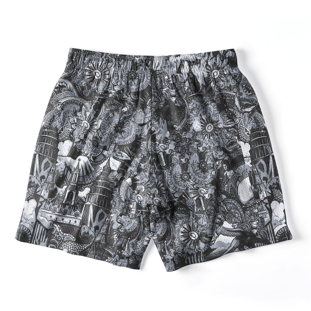 Jesus Christian Mesh Shorts