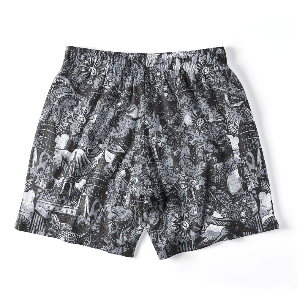 Jesus Christian Mesh Shorts
