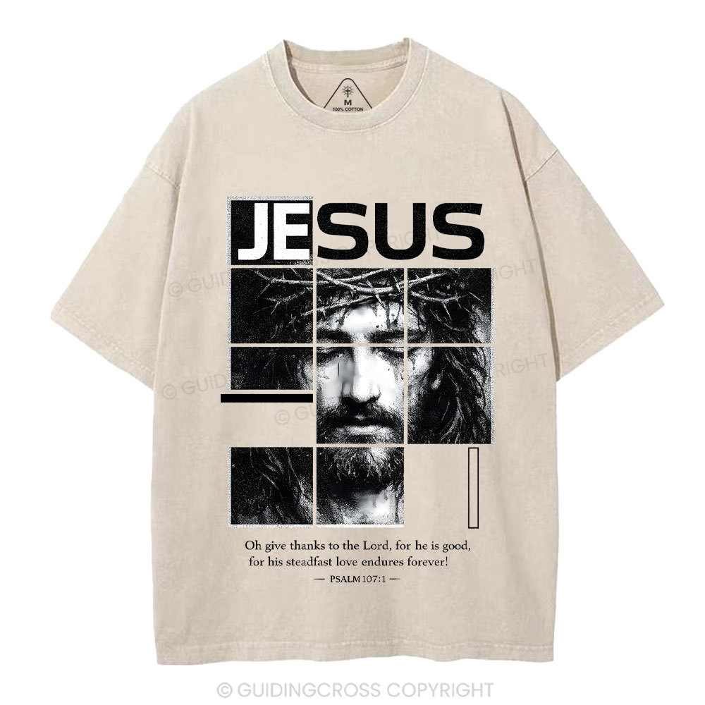 Jesus Christian Washed T-Shirt