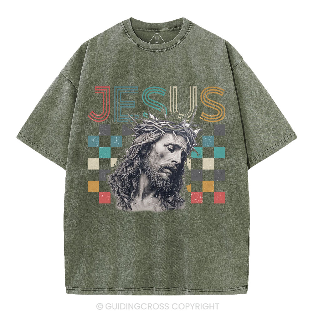 Jesus Christian Washed T-Shirt