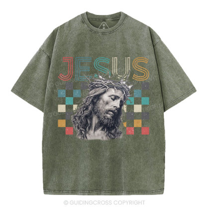 Jesus Christian Washed T-Shirt