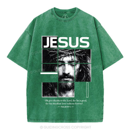 Jesus Christian Washed T-Shirt