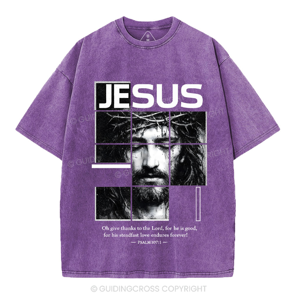 Jesus Christian Washed T-Shirt
