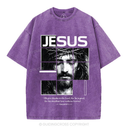 Jesus Christian Washed T-Shirt