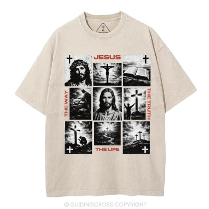 Jesus Christian Washed T-Shirt